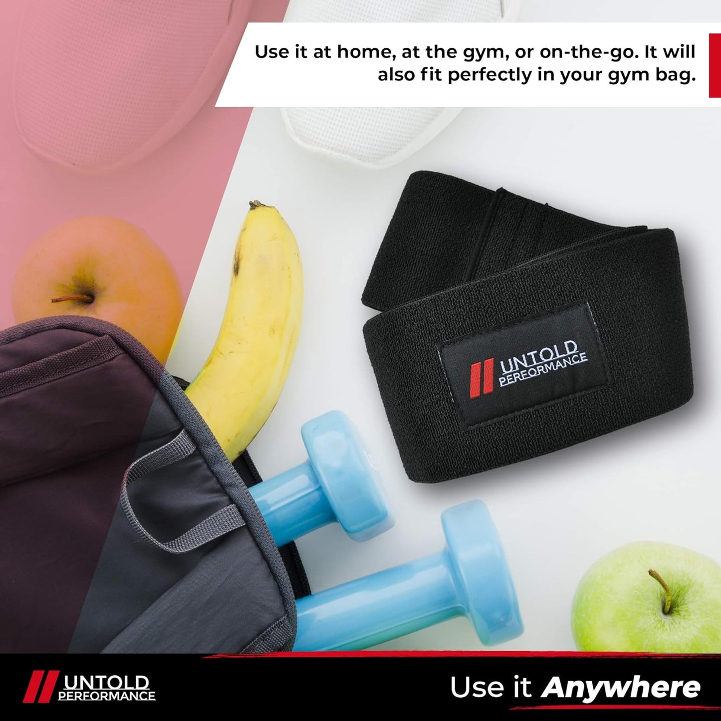 Premium Heavy Resistance Bands for Strength Training & Glute Workouts - Durable Hip Bands for Fitness & Flexibility Exercises