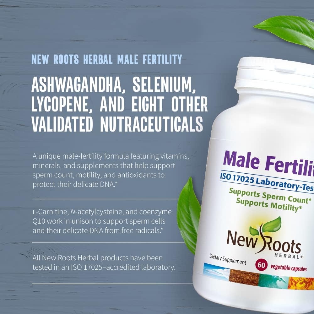 Premium Herbal Supplement with Ashwagandha, Selenium, Lycopene, and 8 Other Nutraceuticals | 60 Vegan Capsules