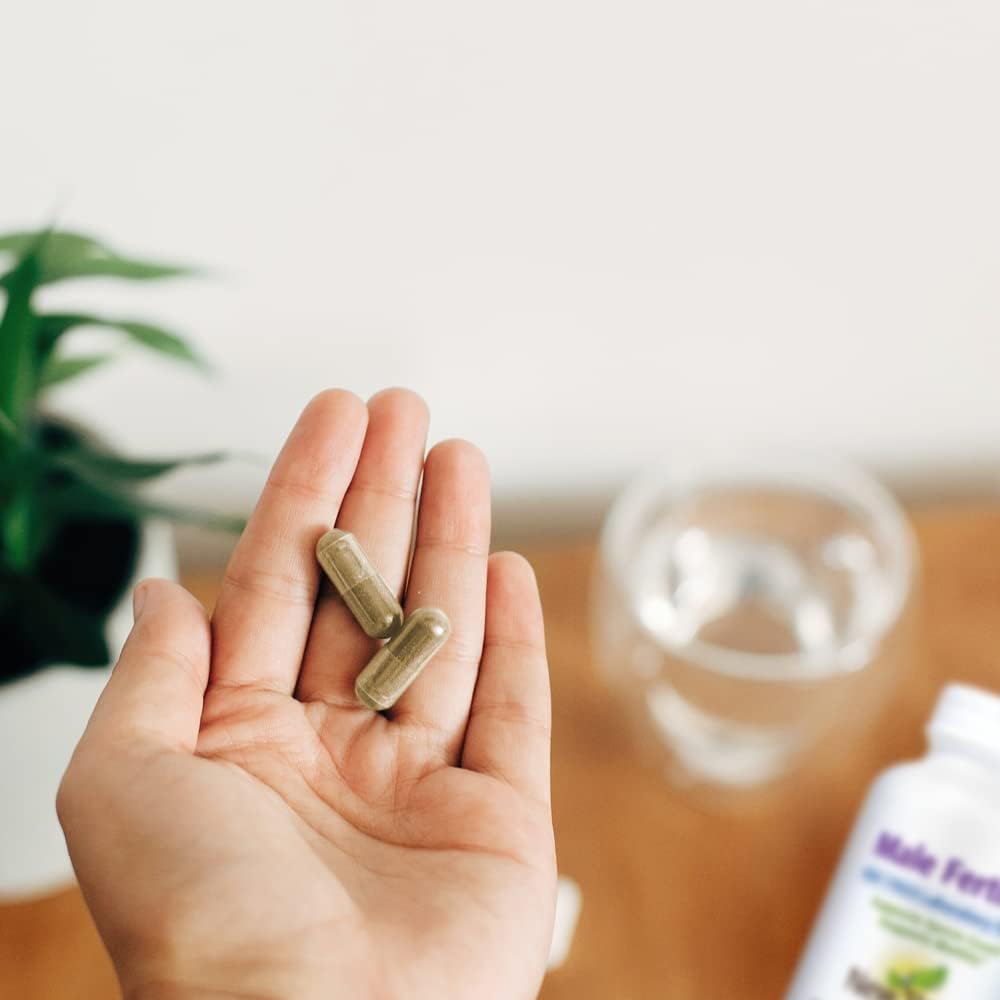 Premium Herbal Supplement with Ashwagandha, Selenium, Lycopene, and 8 Other Nutraceuticals | 60 Vegan Capsules