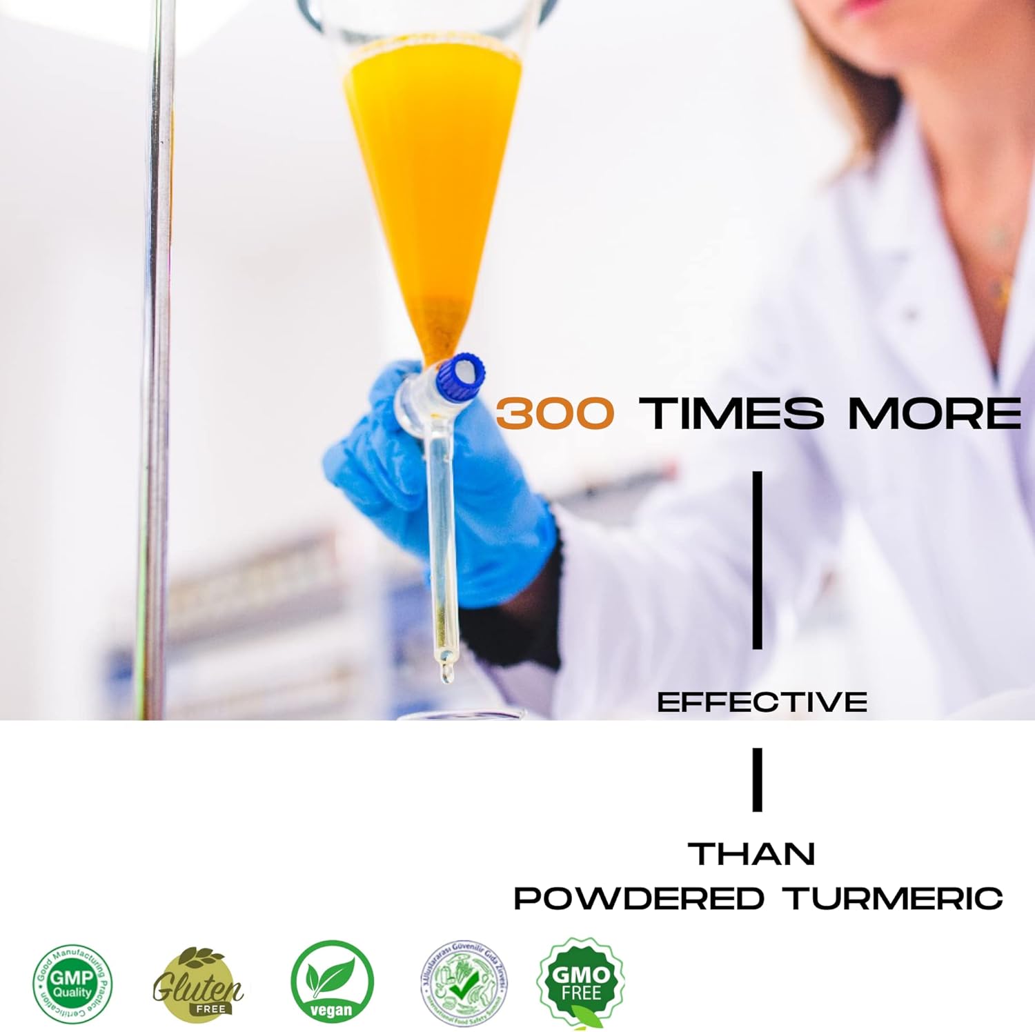 Premium Immune Support: Turmeric Curcumin-P53 Liquid Extract 8.5oz - Enhanced Absorption Herbal Supplement