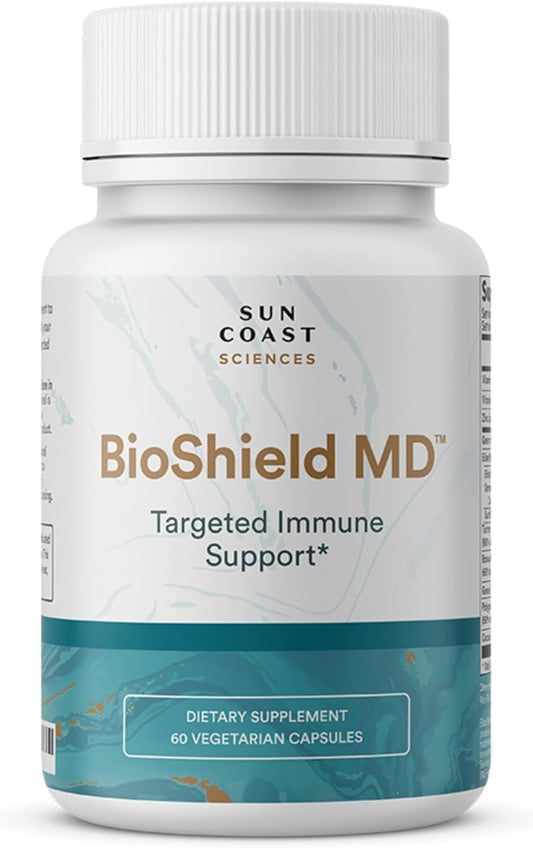 Premium Immunity Support Capsules with Vitamin C, D, Zinc for Focus, Clarity, Joint Health, Muscle Recovery - 60 Count