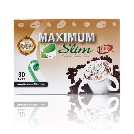 Premium Instant Cocoa with Natural Herbal Extracts for Energy & Vitality - Creamy & Delicious 4-in-1 Formula for Maximum Satisfaction & Taste - USA Made, 30 Ct - No Side Effects