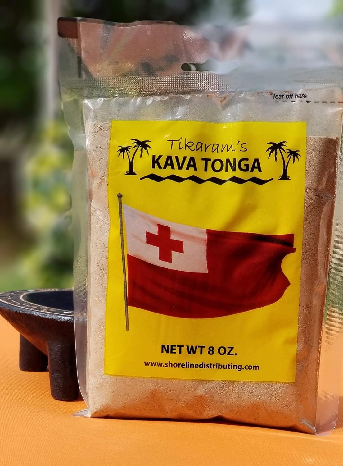 Premium Kava Tonga by Tikaram's Kava Kava - 1/2 Pound (8oz) - Wholesale Fiji Market