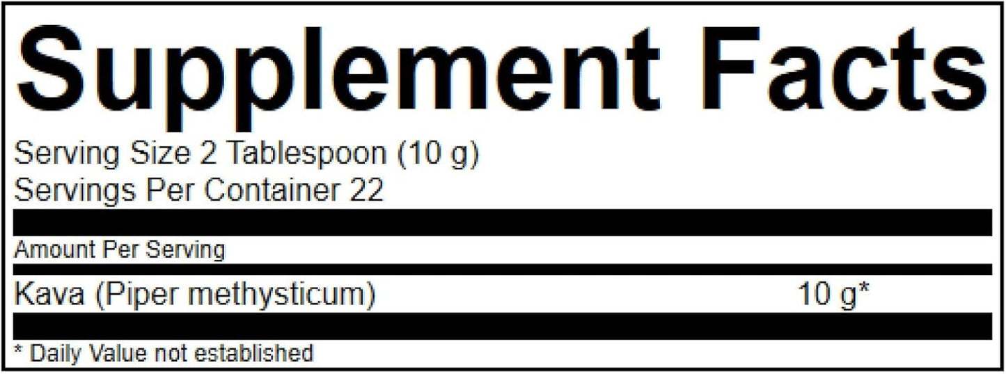 Premium Kavafied KAVA Tonga Root Powder - High-Quality 8oz Tongan Kava