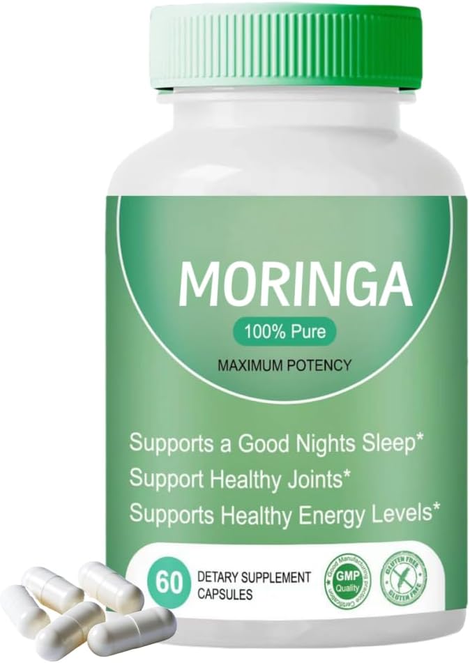 Premium Kidney Cleanse Supplement with Moringa for Improved Kidney Health, Skin and Gut Health - 1 Pack