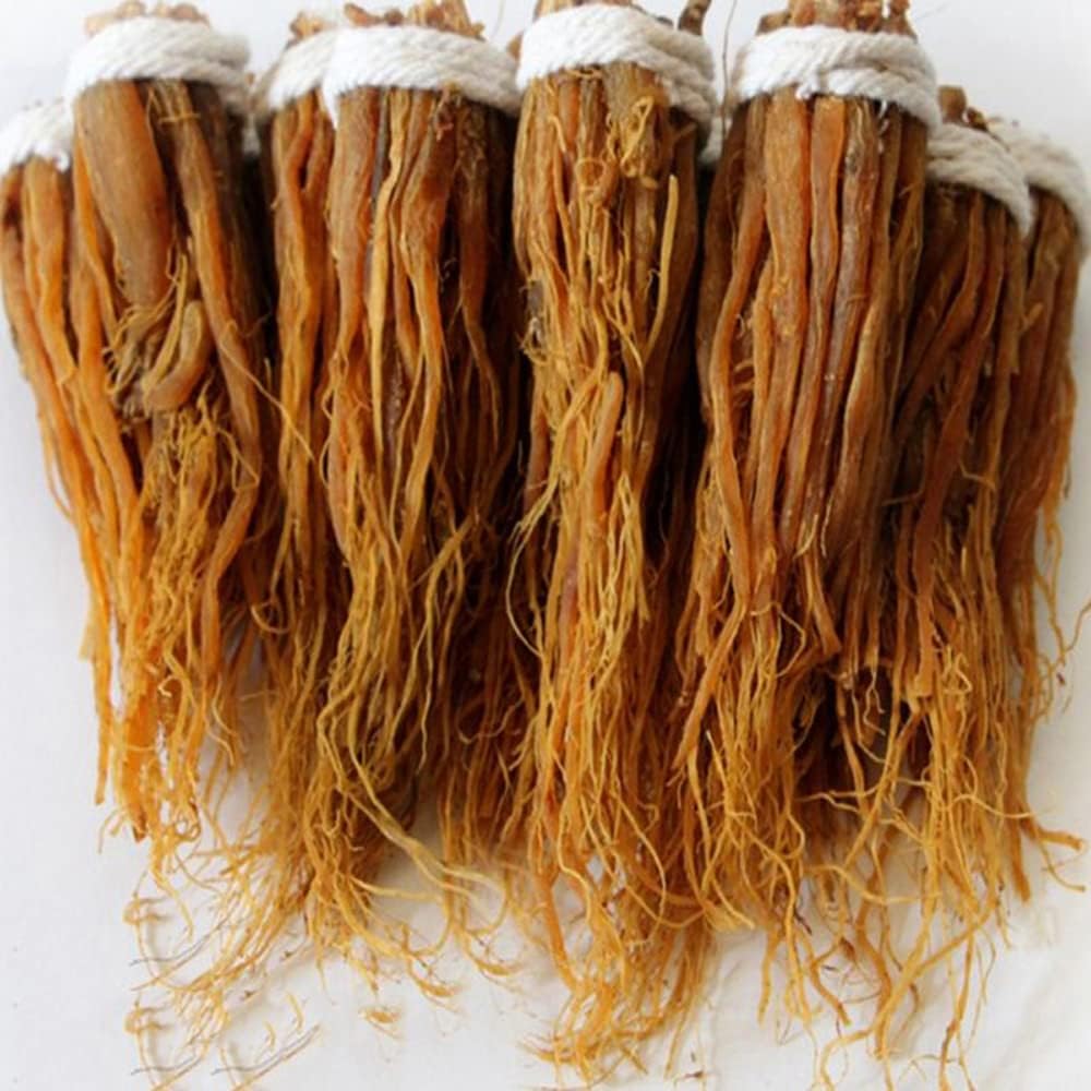 Premium Korean Red Ginseng Roots Supplement Tea Chews - 100g/0.22lbs