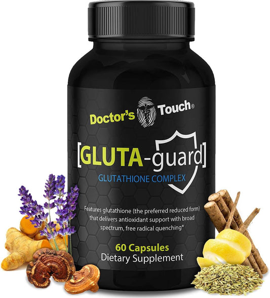Premium Liposomal Glutathione Capsules for Energy, Brain Support, and Skin Health - Doctor's Formulated Maximum Absorption Supplement