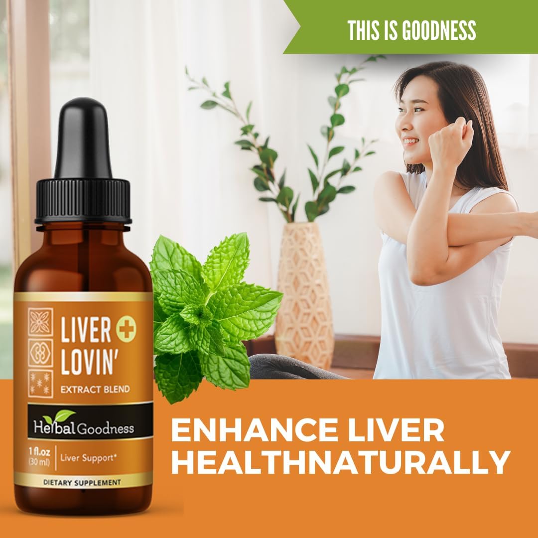 Premium Liver Cleanse Detox Herbal Health Formula 1oz - Liver Vitamin Liquid Drops with Milk Thistle & Organic Herbs - Limpieza De Higado Graso - 1 Bottle