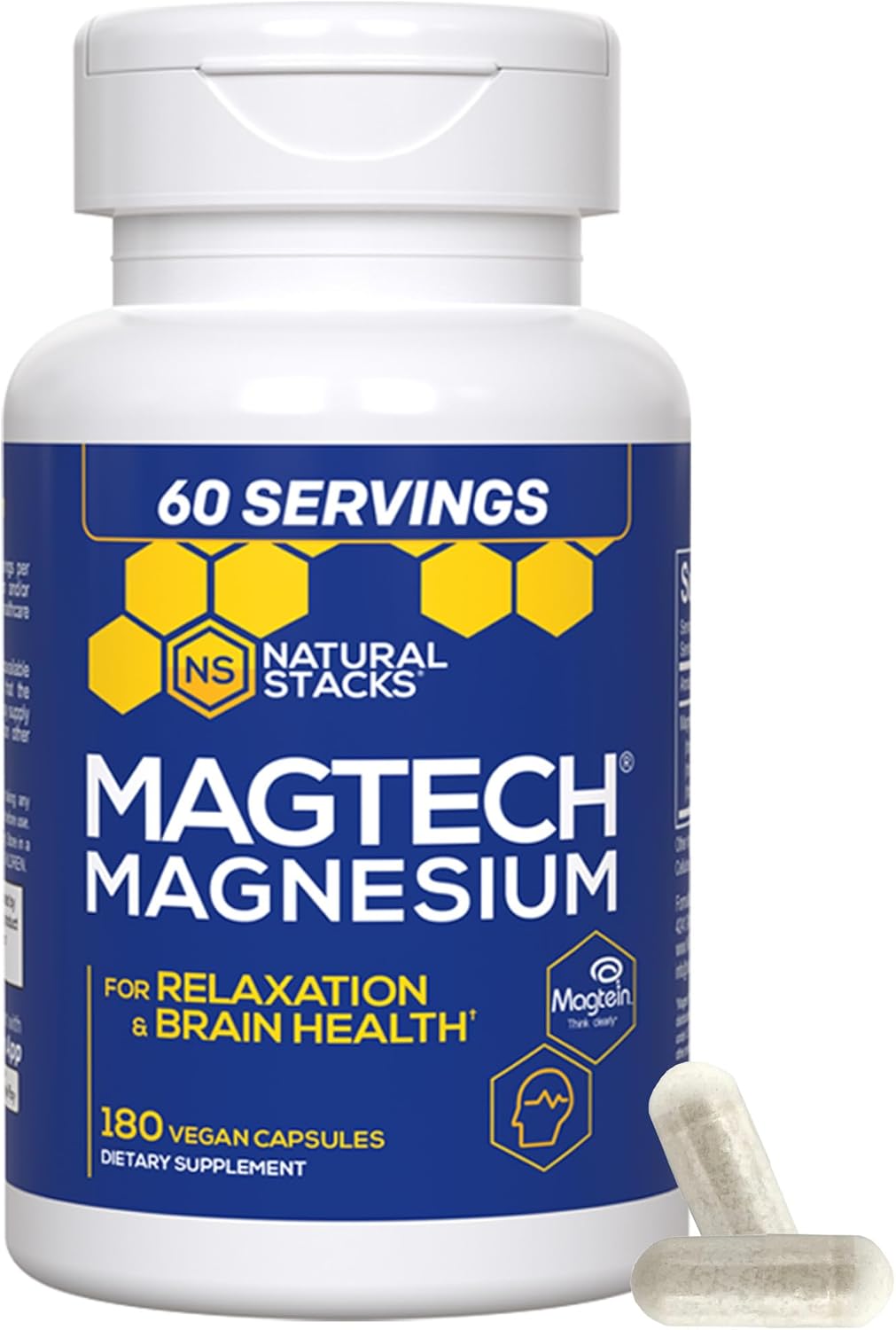 Premium Magnesium Bundle for Relaxation and Brain Health - 3 Forms - 270 Capsules