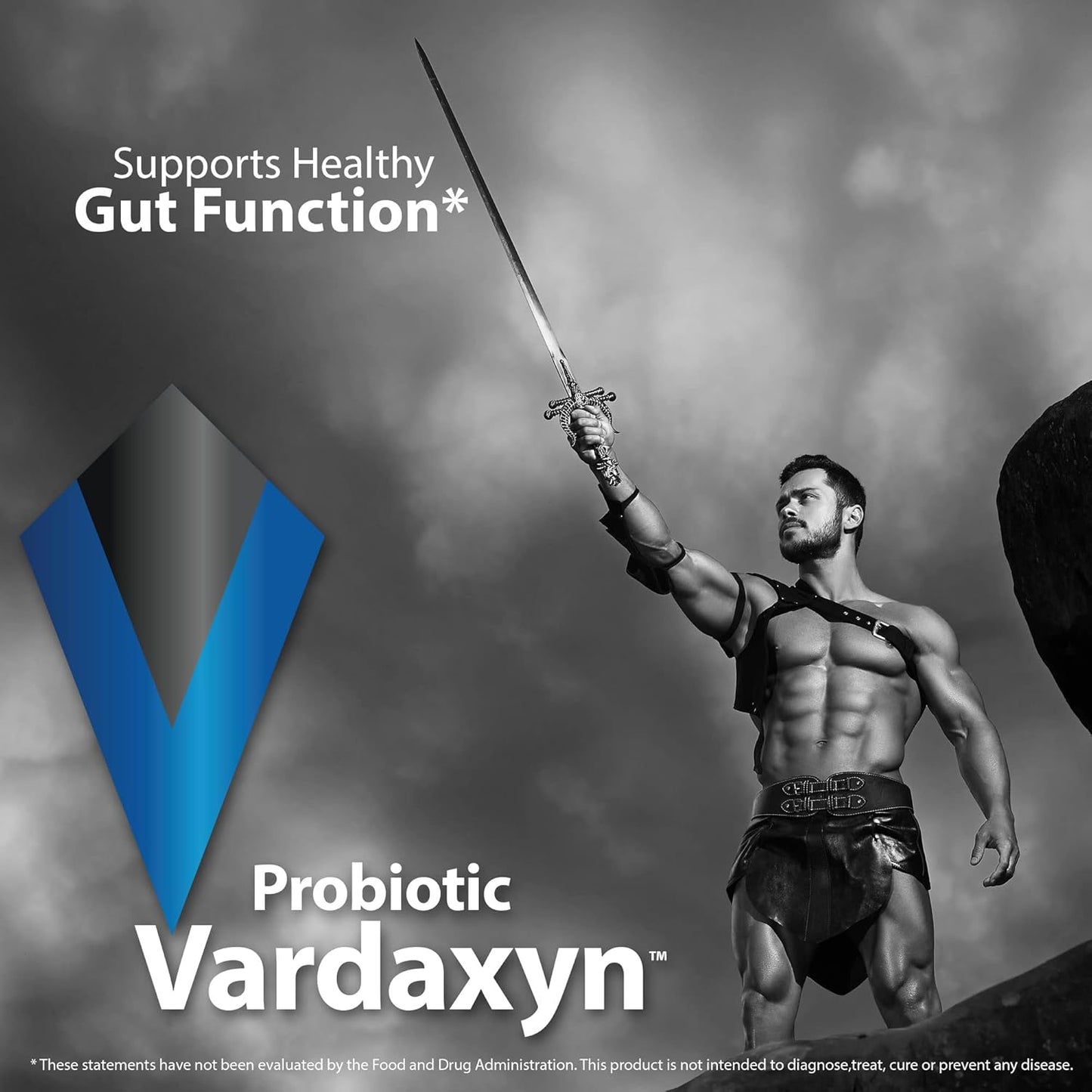 Premium Male Probiotic Vardaxyn - Comprehensive Formula for Men's Health - Supports Gut, Mood, Digestion, and Immune System