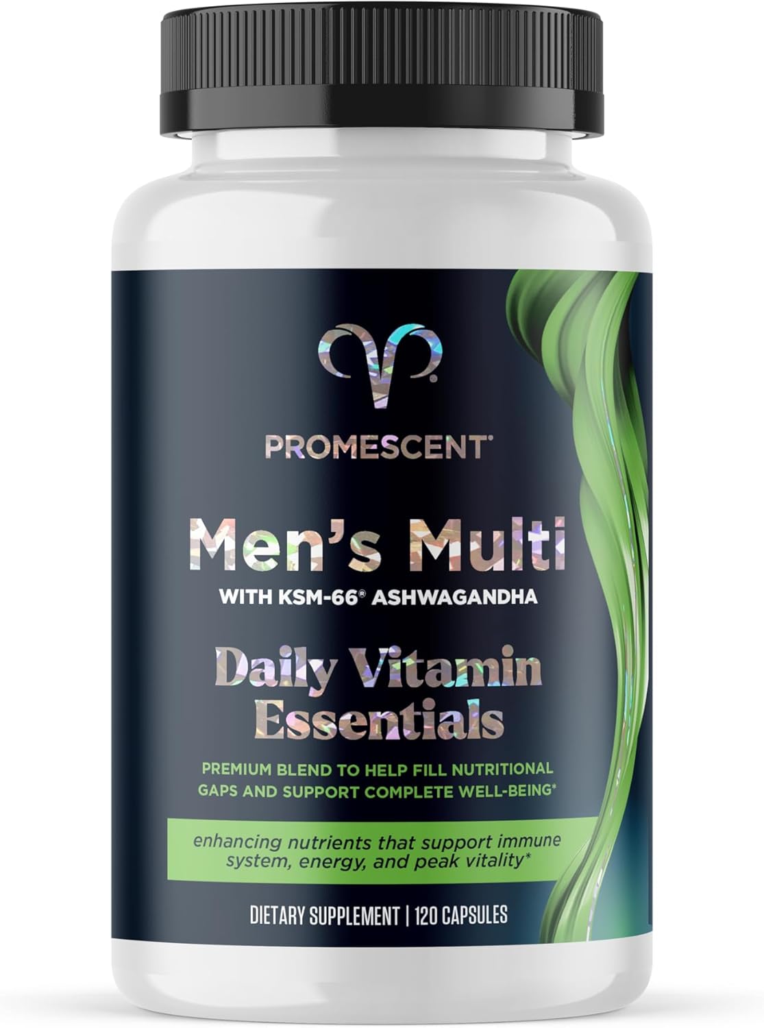 Premium Men's Health Bundle: Promescent Delay Spray + Daily Multivitamin with B Complex, Vitamin C & D, Ashwagandha KSM 66