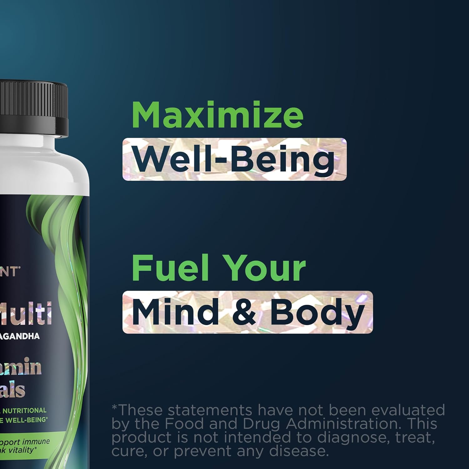 Premium Men's Health Bundle: Promescent Delay Spray + Daily Multivitamin with B Complex, Vitamin C & D, Ashwagandha KSM 66