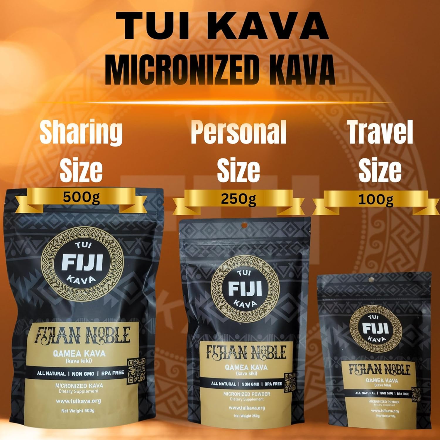 Premium Micronized Noble Kava 100g - All Natural Relaxation, Focus, Mood Support - Stress Relief - No Straining - Travel Size