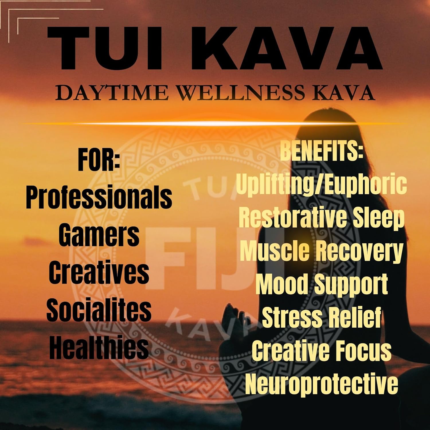 Premium Micronized Noble Kava 100g - All Natural Relaxation, Focus, Mood Support - Stress Relief - No Straining - Travel Size