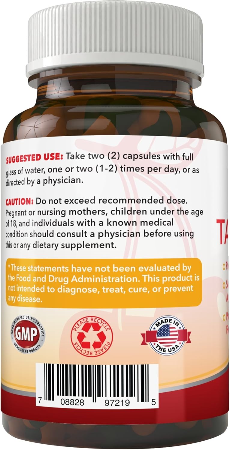 Premium Montmorency Tart Cherry Capsules - 6000mg Extra Strength Raw Supplement for Joint Support - Non-GMO, 120 Vegetarian Capsules