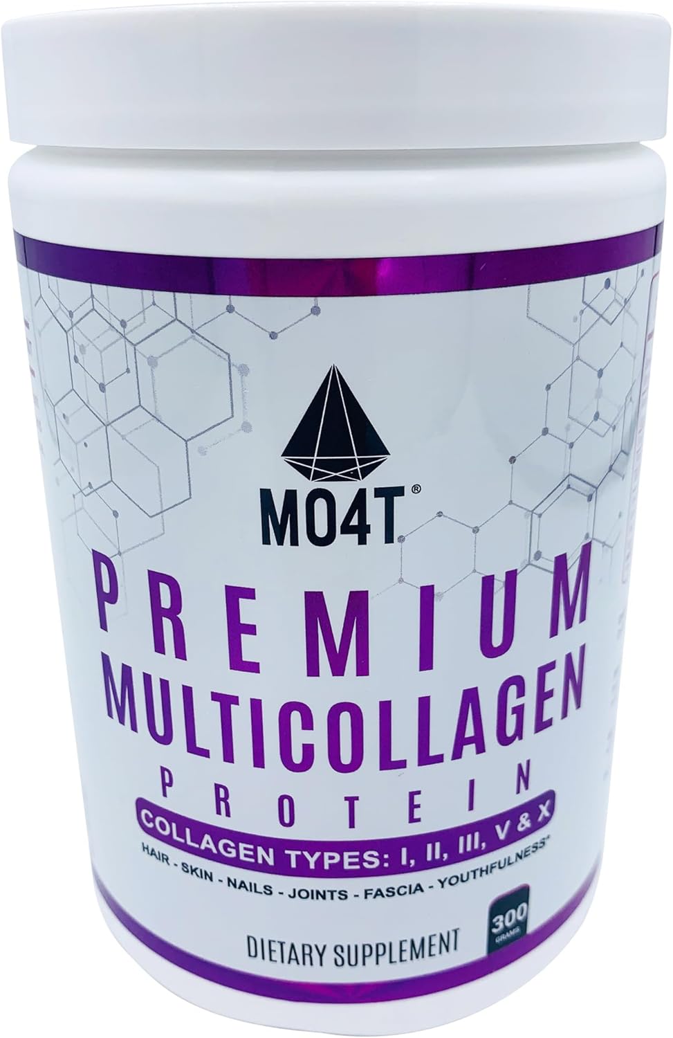 Premium Multi Collagen Powder for MOMOF4TRANSFORM - Type 1, 2, 3, 5, 10 - Sugar-Free, Keto-Friendly - 10.58 Oz