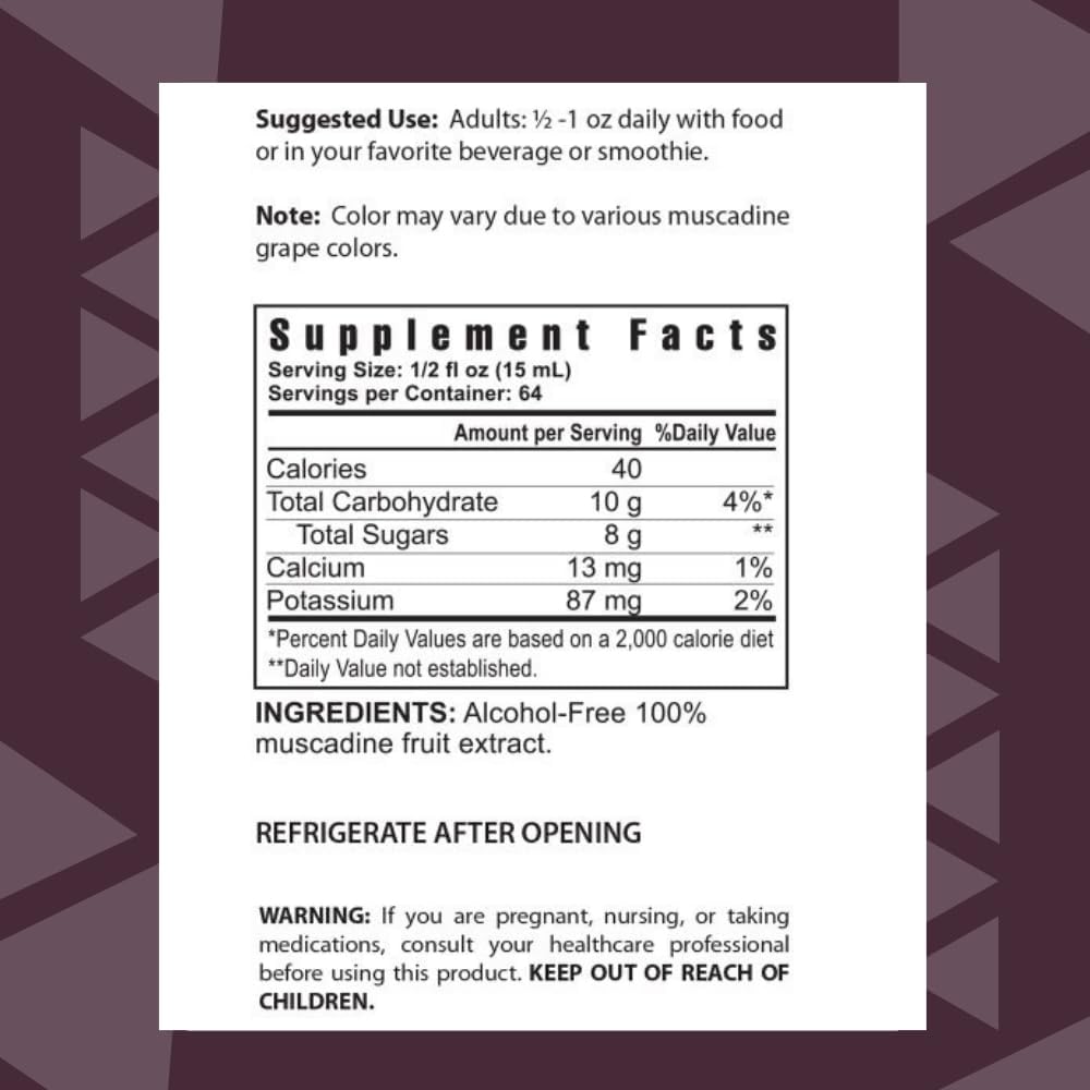 Premium Muscadine Grape Extract Herbal Supplement - Gluten Free by Youngevity Nature's Pearl