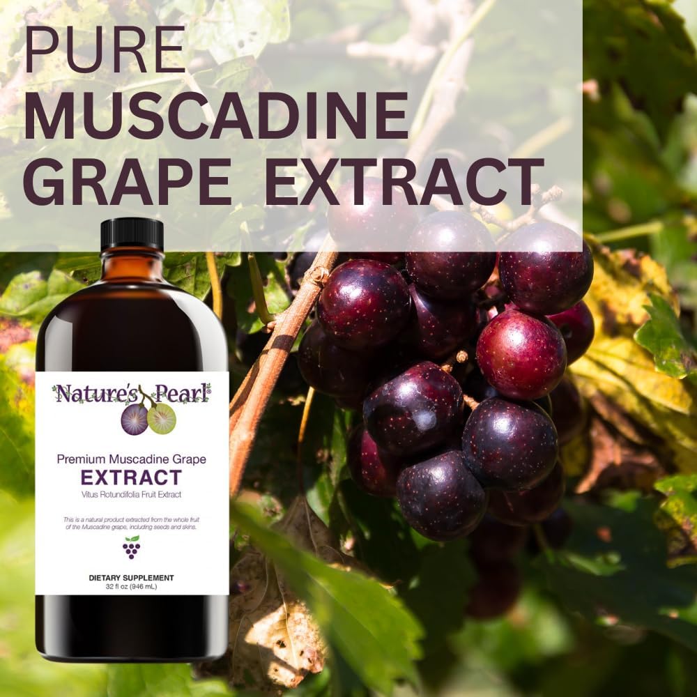 Premium Muscadine Grape Extract Herbal Supplement - Gluten Free by Youngevity Nature's Pearl