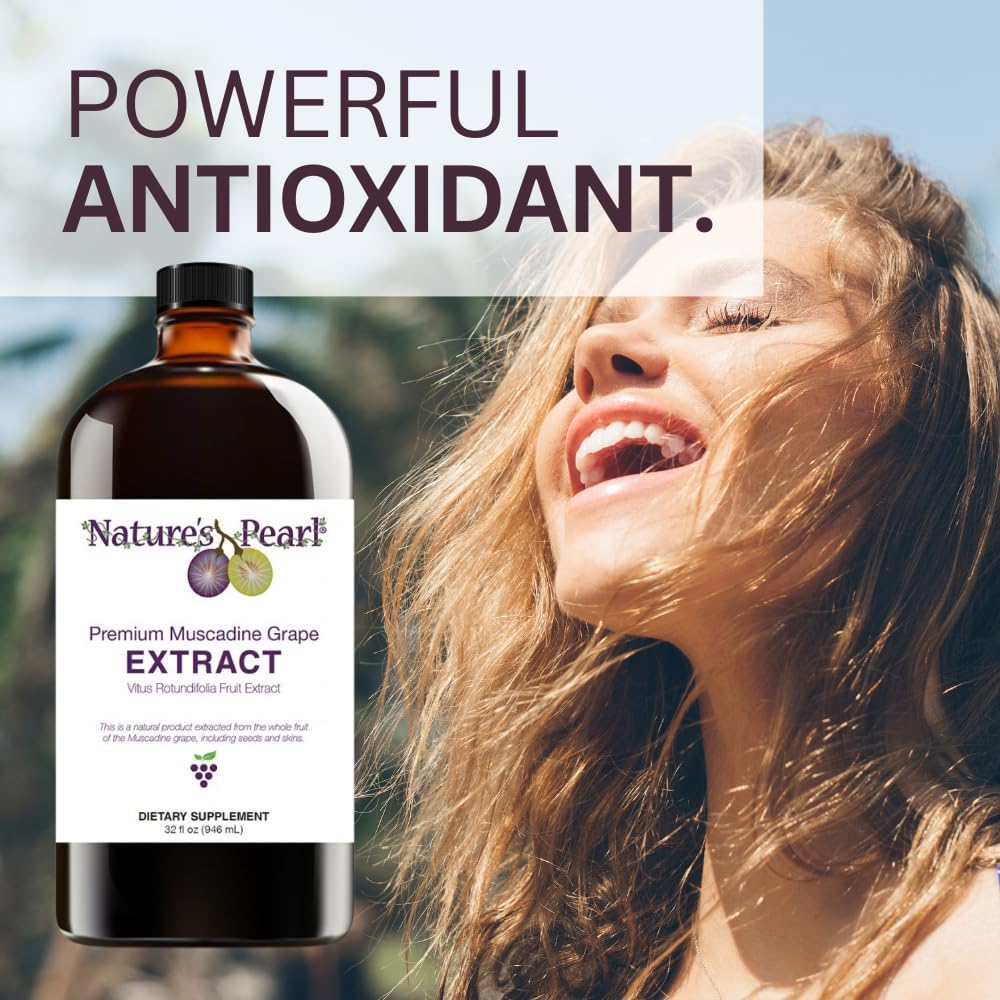 Premium Muscadine Grape Extract Herbal Supplement - Gluten Free by Youngevity Nature's Pearl