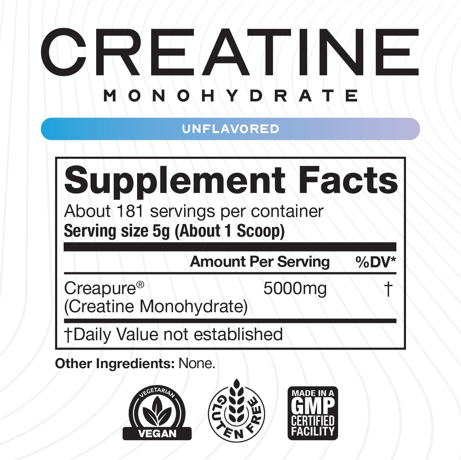 Premium Muscle Feast Creatine and Whey Protein Isolate Bundle - Unflavored, Vegetarian, Gluten Free - 2lb Creatine Powder + 5lb Protein
