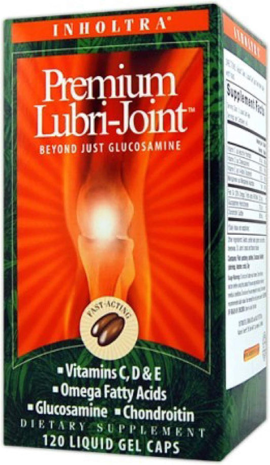 Premium Nature's Secret Inholtra Lubri-Joint Supplement - Fast-Acting Joint Health with Vitamins & Omega Fatty Acids - 120 Softgels