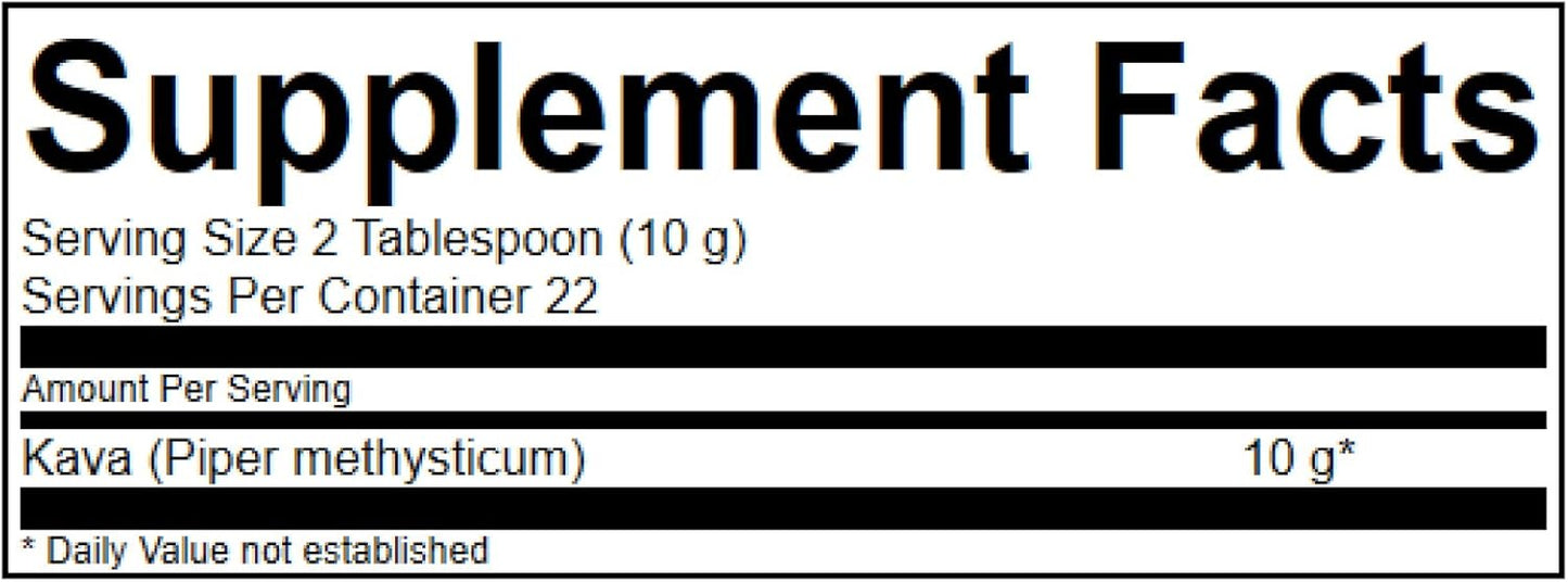 Premium Noble Vanuatu Kava Root Powder - 8oz by Kavafied KAVA Supreme