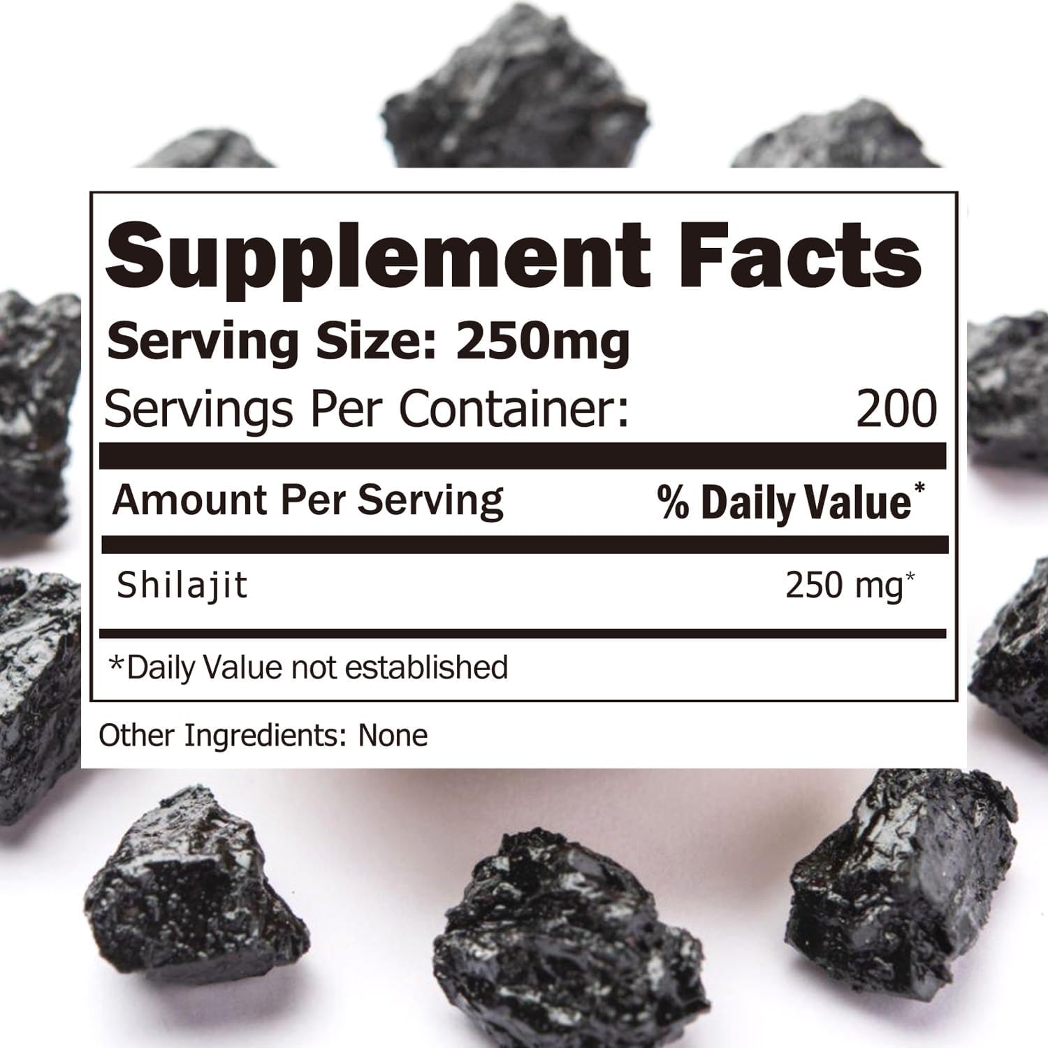 Premium Patiosio Shilajit Powder - 200 Servings, 50% Fulvic Acid, Trace Minerals, Boosts Energy, Immune Support, Men & Women Supplements, 1.76oz