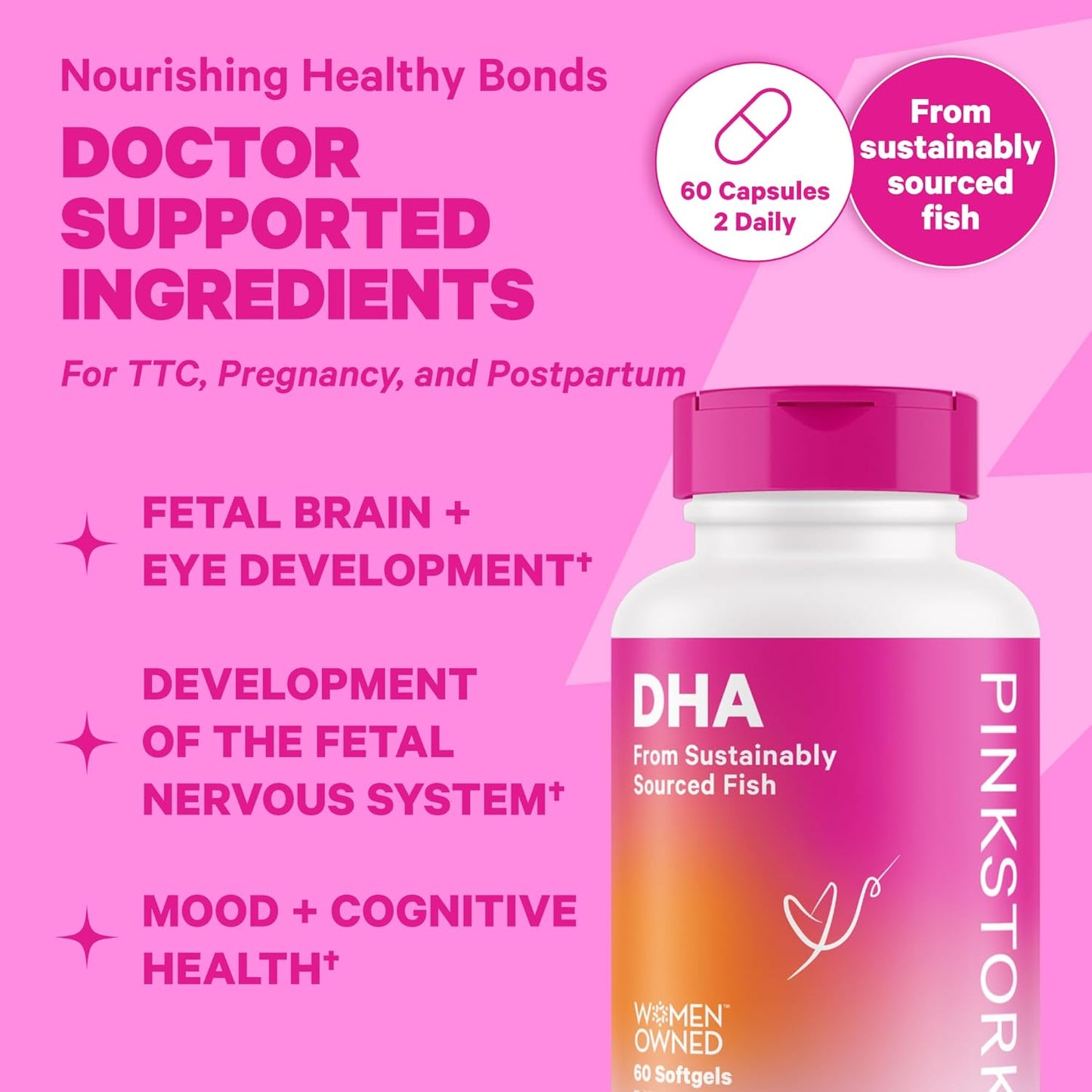 Premium Prenatal Vitamins with DHA, Probiotics, Omega 3 & Folic Acid for Women-Owned Brand - BoostGo Australia