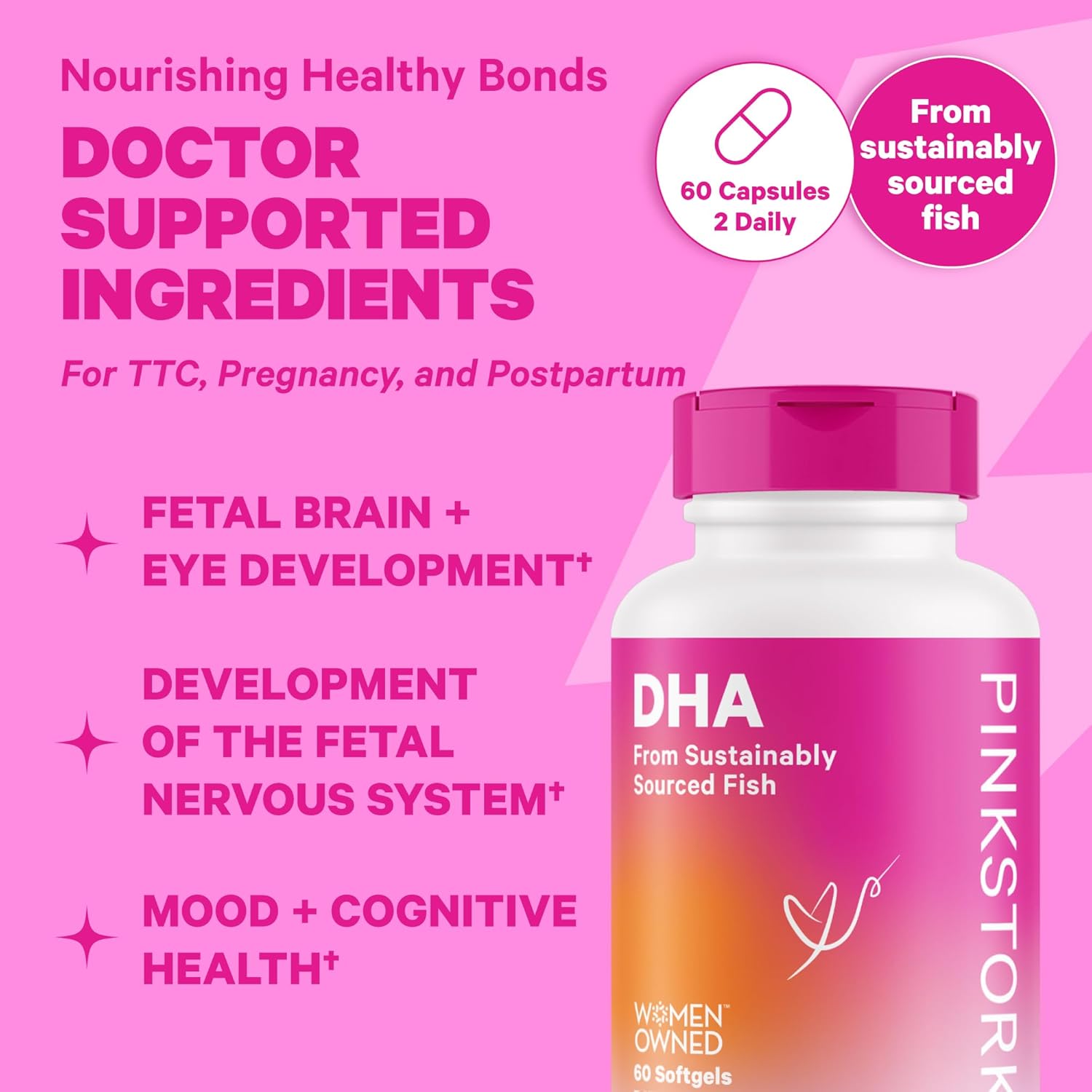 Premium Prenatal Vitamins with DHA, Probiotics, Omega 3 & Folic Acid for Women-Owned Brand - BoostGo Australia