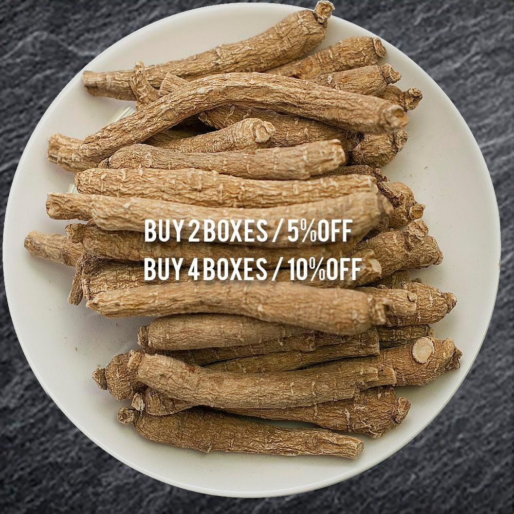 Premium Quality American Wisconsin Ginseng - Small Long Root - 1 Box, 4oz - Boosts Energy & Immunity for Men and Women