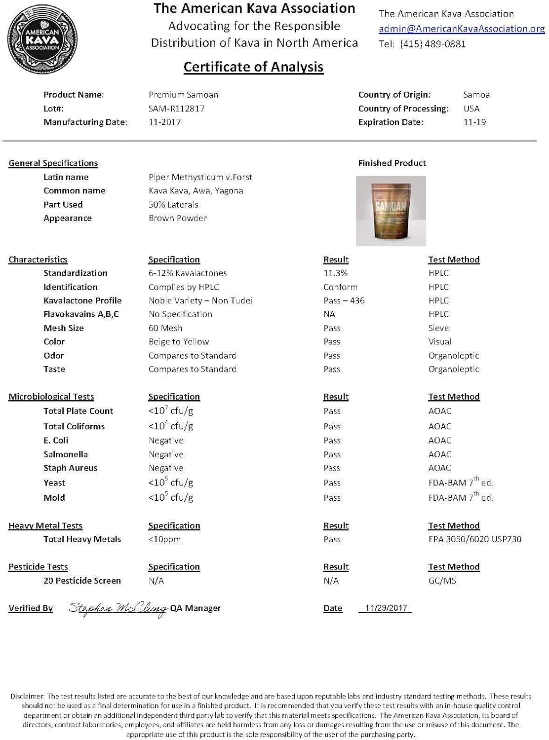 Premium Samoan Kava Powder - 1/2lb of Happiness