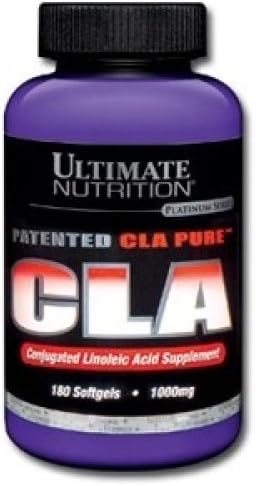 Premium Strength Ultimate Nutrition CLA Pure Healthy Weight Support Supplement - 1000mg Patented Formula for Slimming Formula, 180 Softgels