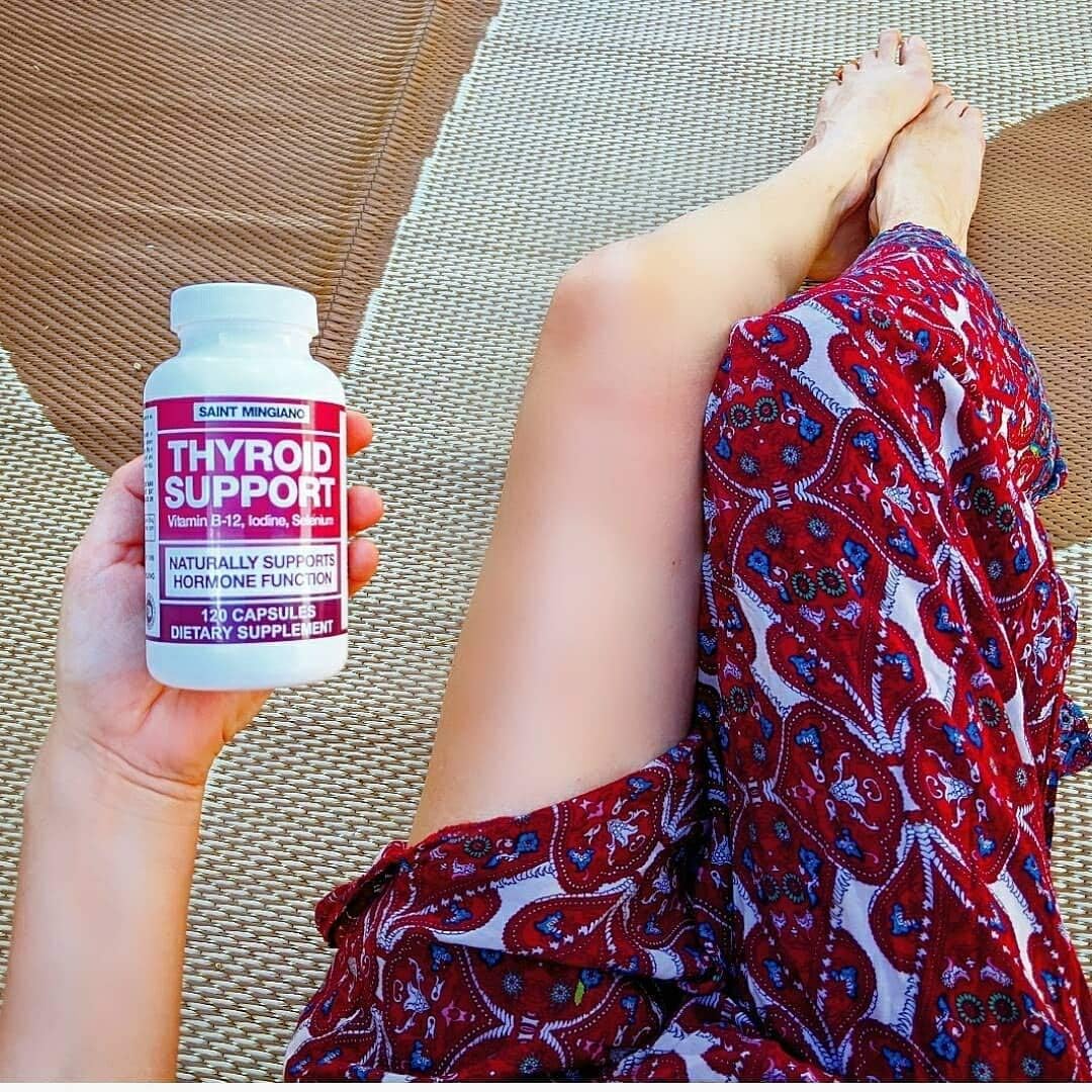 Premium Thyroid Support Supplement with Iodine - 120 Capsules for Energy Boost & Focus | Natural Vitamins for Cardiovascular Health