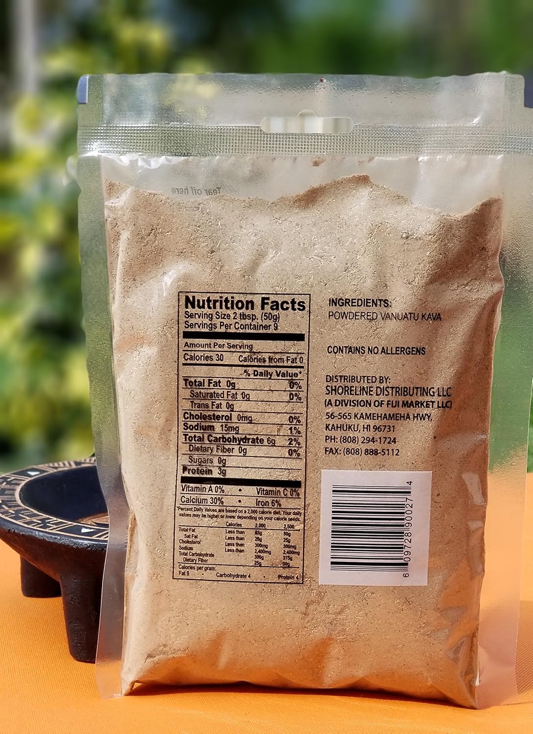 Premium Vanuatu Kava 1/2 Pound (8oz) by Tikaram's - Wholesale Fiji Market