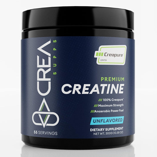 Premium Vegan Keto Gluten-Free Unflavored Creapure Creatine Monohydrate Powder - 300g