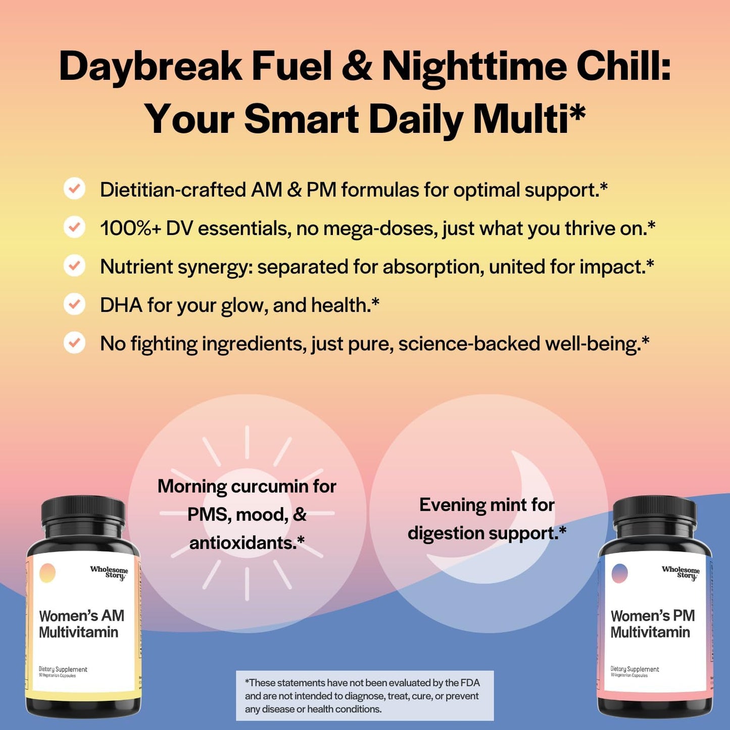 Premium Women's Vaginal Health Bundle: Daily Multivitamin, Probiotics, Postbiotics, and NAC Supplement