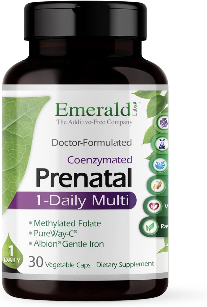 Prenatal and Men's Daily Multivitamin Bundle with Essential Nutrients for Pregnancy and Men's Health