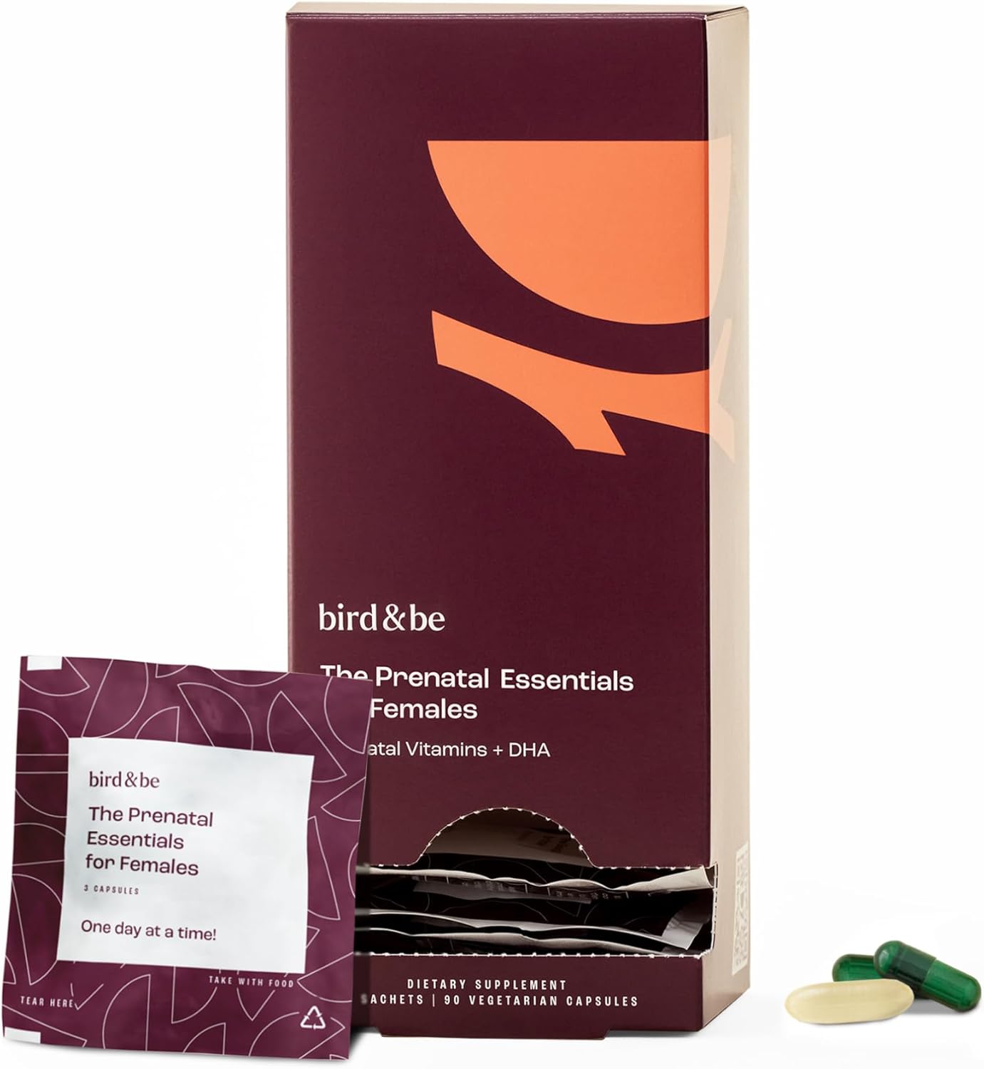 Prenatal Essentials for Women - Supports Pregnancy with Folic Acid, Methylated Folate, DHA, Choline - 30-Day Supply - HSA/FSA Approved