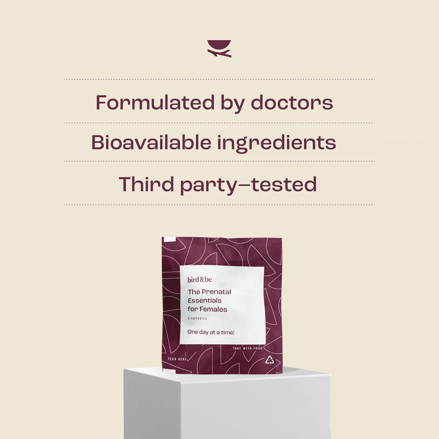Prenatal Essentials for Women - Supports Pregnancy with Folic Acid, Methylated Folate, DHA, Choline - 30-Day Supply - HSA/FSA Approved
