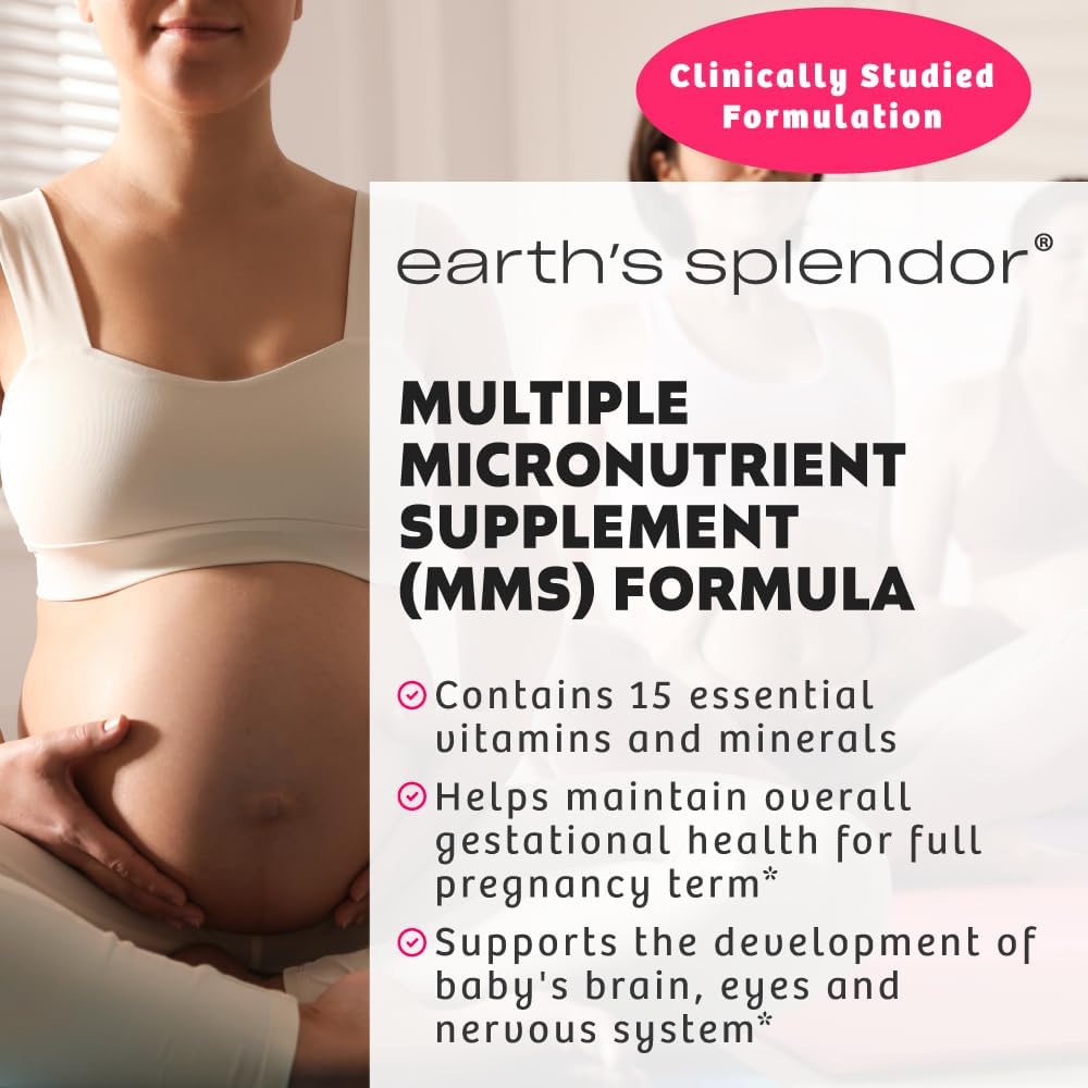 Prenatal Multivitamin for Healthy Pregnancy & Baby Growth - Folic Acid, Iron, Non-GMO, 6 Month Supply, 180 Tablets