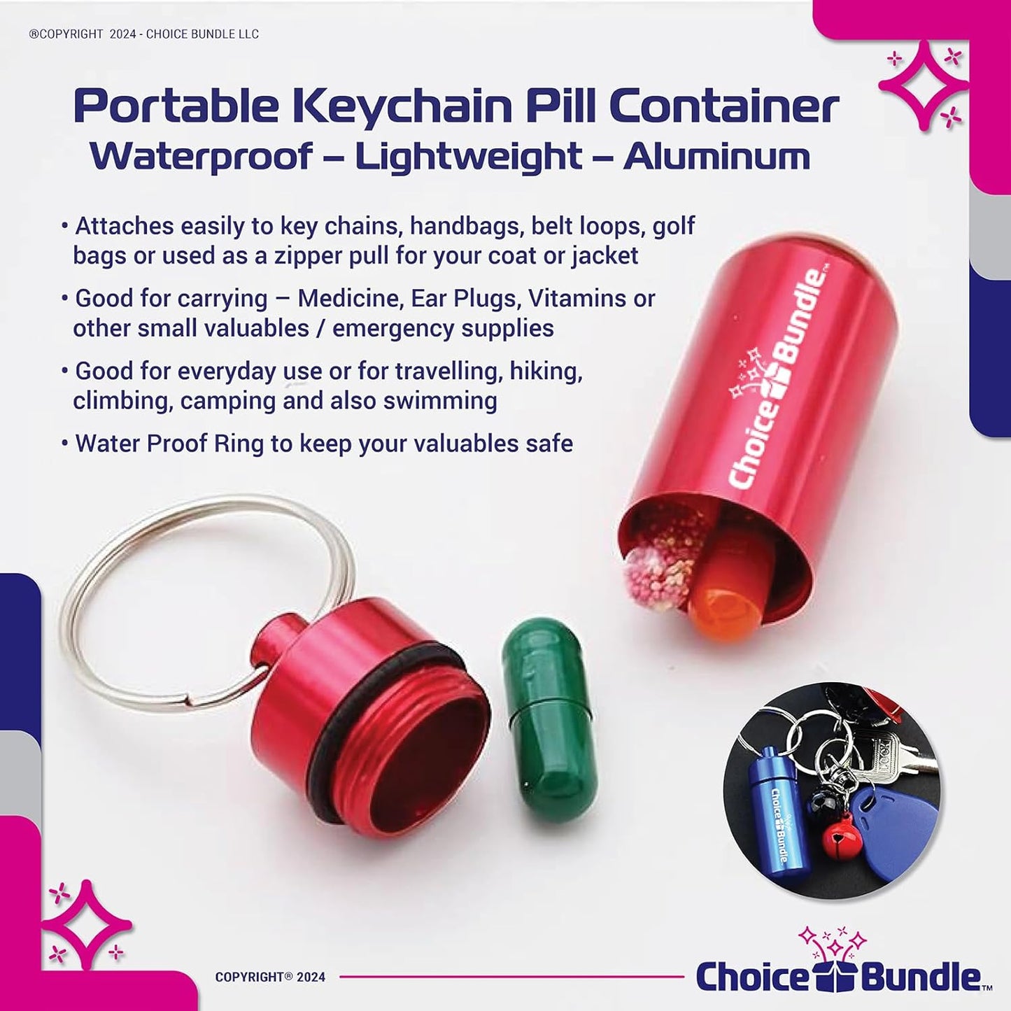 Prenatal Multivitamin Multimineral Bundle for Pregnant & Nursing Women: 200 Tablets + Vitamin Guide & Pill Container