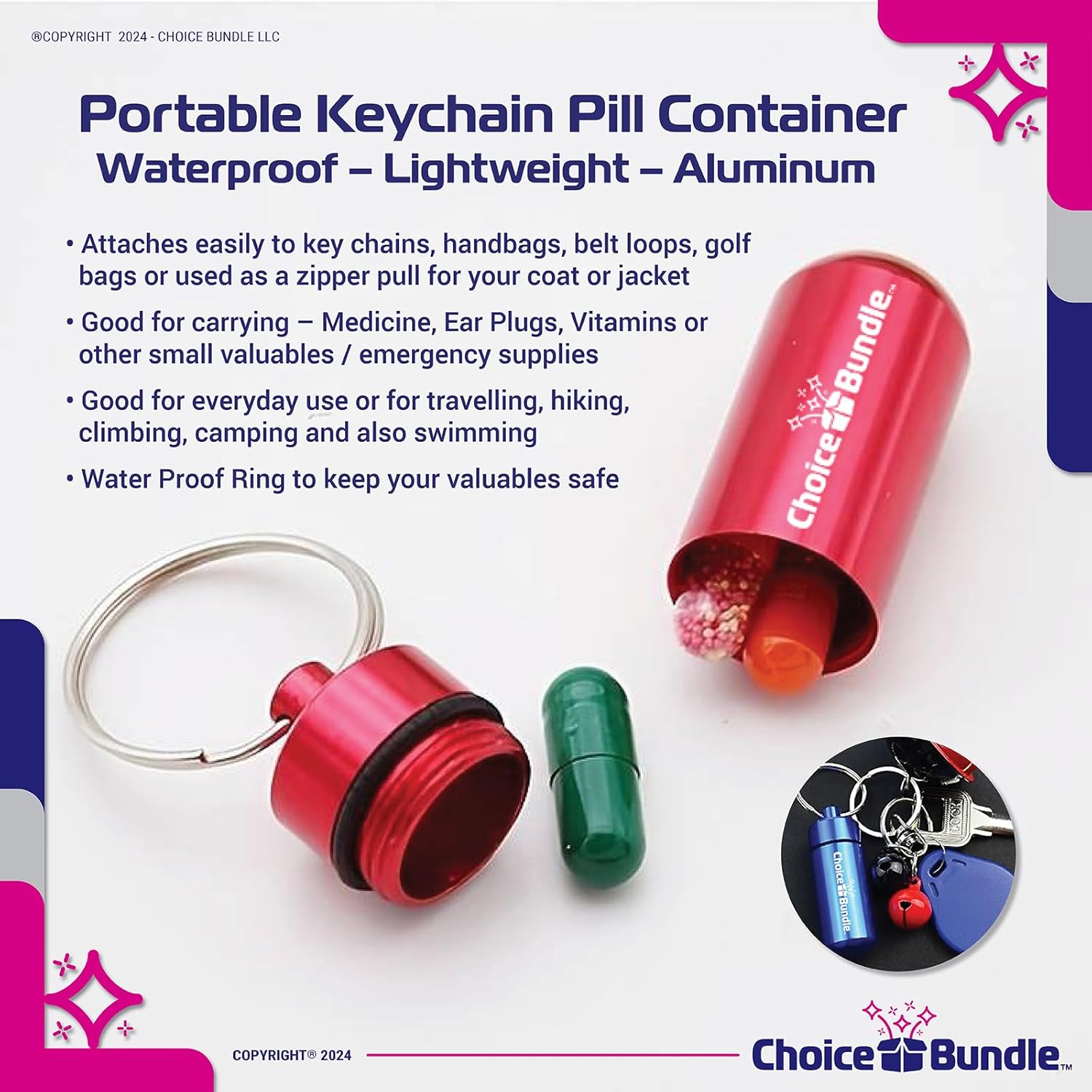 Prenatal Multivitamin Multimineral Tablets for Pregnant & Nursing Women - 100 Ct Bundle with Vitamin Guide & Pill Container