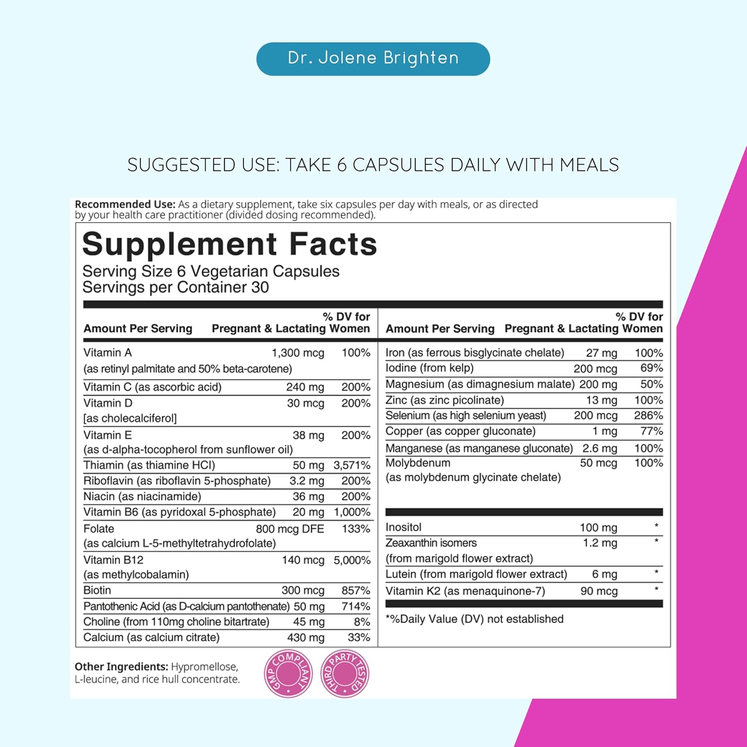Prenatal Plus and Magnesium Plus Bundle for Pregnant and Nursing Mothers - Non-GMO, Vegan, Gluten-Free, Soy-Free
