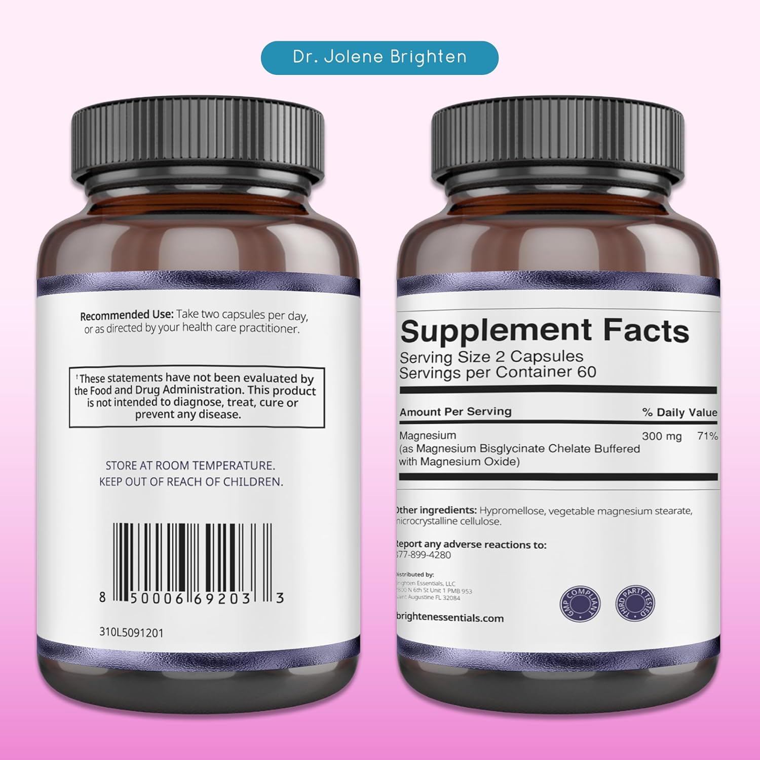 Prenatal Plus and Magnesium Plus Bundle for Pregnant and Nursing Mothers - Non-GMO, Vegan, Gluten-Free, Soy-Free