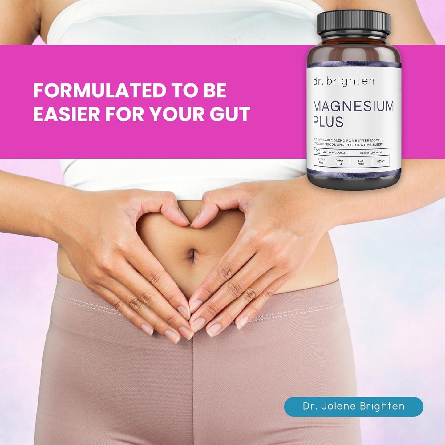 Prenatal Plus and Magnesium Plus Bundle for Pregnant and Nursing Mothers - Non-GMO, Vegan, Gluten-Free, Soy-Free