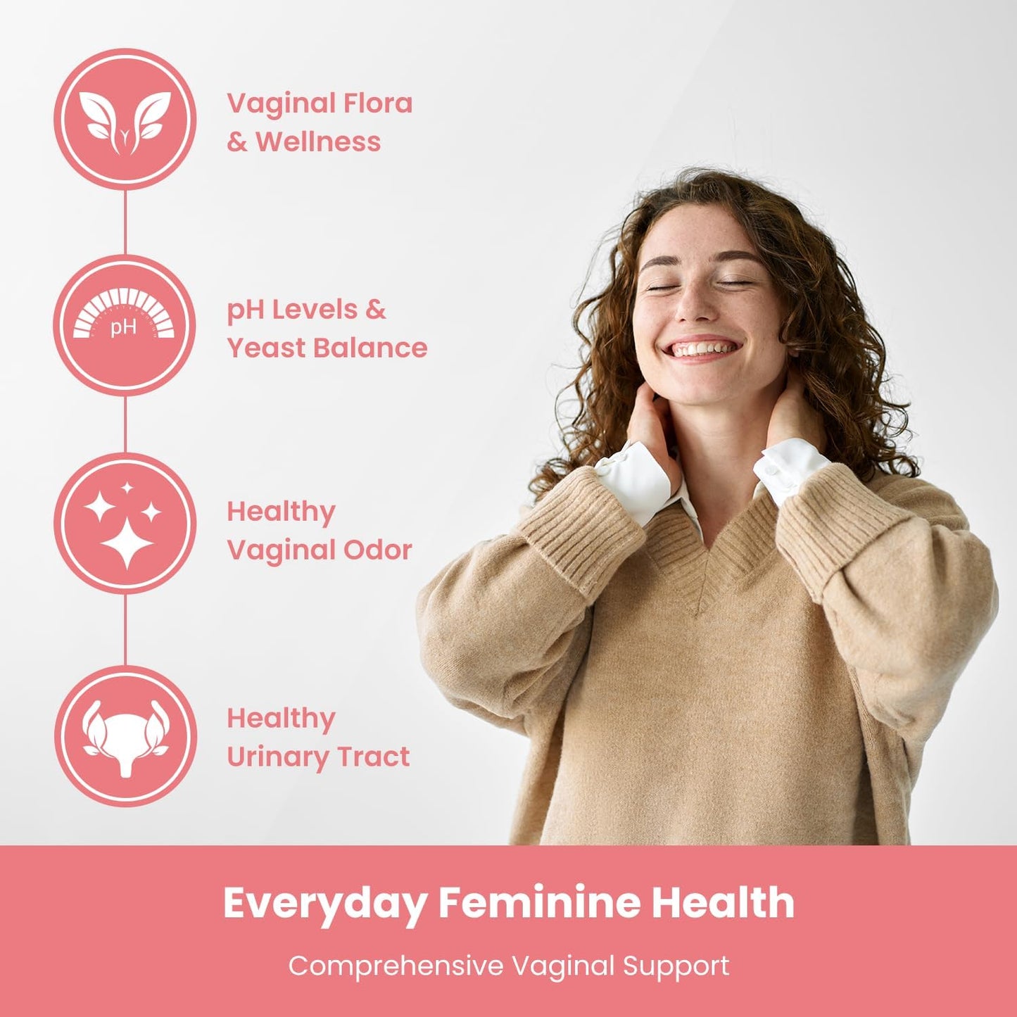 Prenatal & Postnatal Multivitamin Liquid with Vaginal Probiotics Bundle for Women