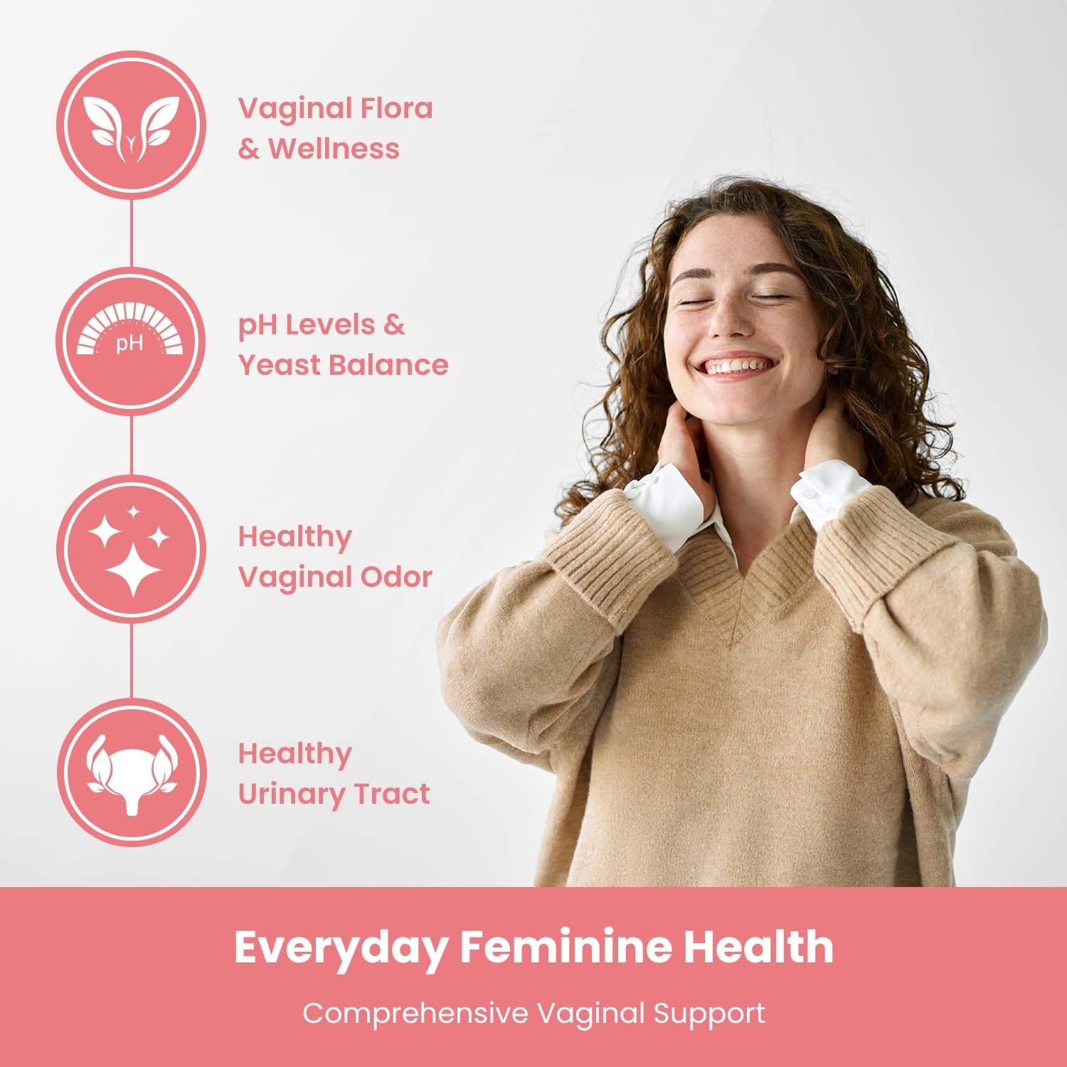 Prenatal & Postnatal Multivitamin Liquid with Vaginal Probiotics Bundle for Women