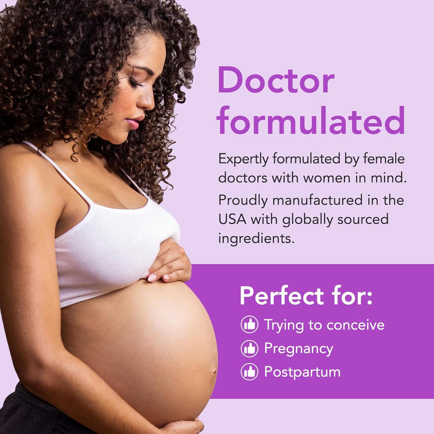 Prenatal Pre & Probiotic Formula with Vitamin Supplements by Premom