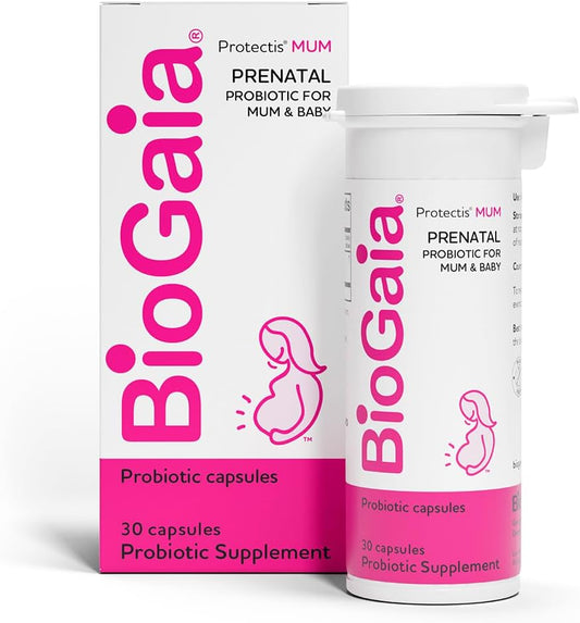 Prenatal Probiotic for Mom & Baby | BioGaia Protectis Mum | Supports Digestive & Immune Health | 30 Count