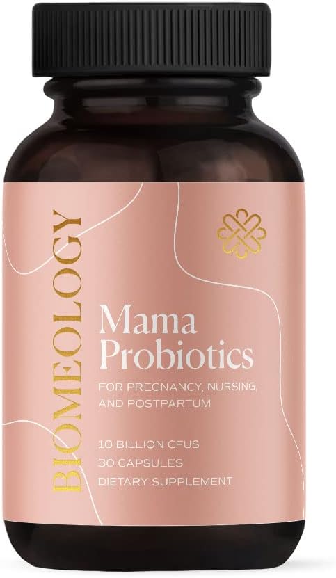 Prenatal Probiotics for Digestive and Immune Health During Pregnancy and Postpartum | Morning Sickness Relief | 30 Capsules - BoostGo Australia